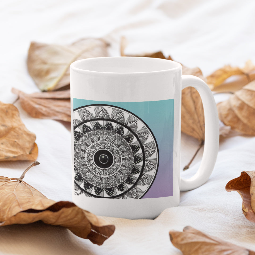 Color-Mandala White Mug