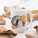 Girl-with-Hat White Mug