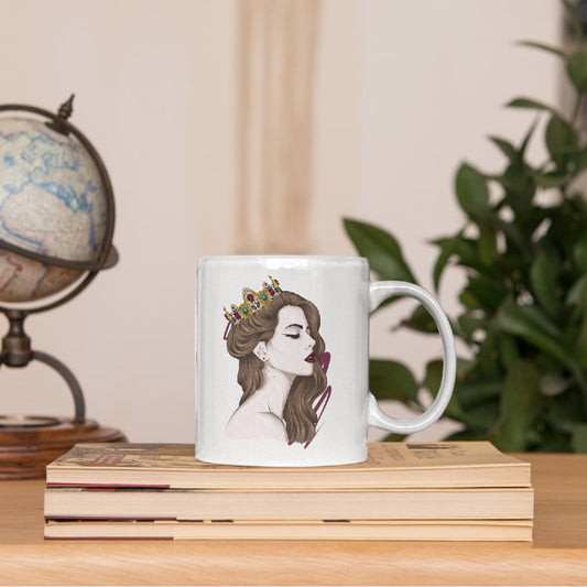 Queen White Mug