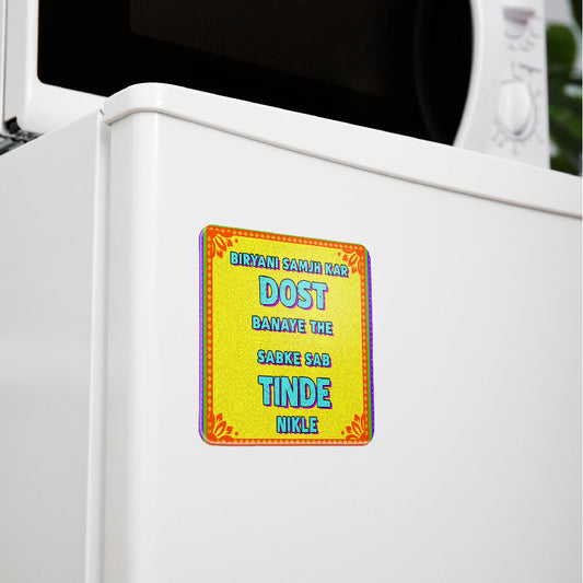 Fridge Magnet Biryani Aur Dost