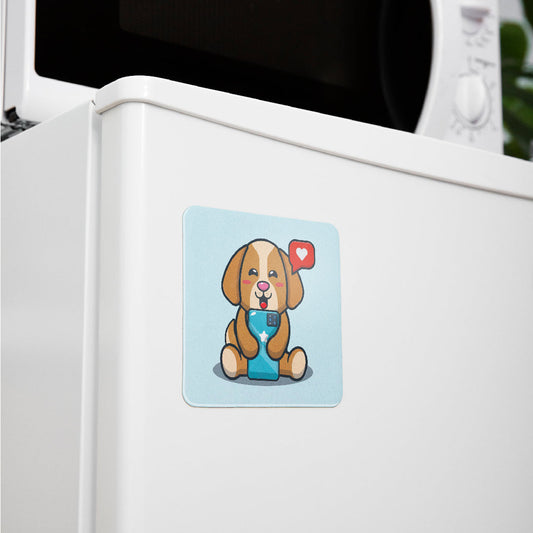 Fridge Magnet Cute Pup 02