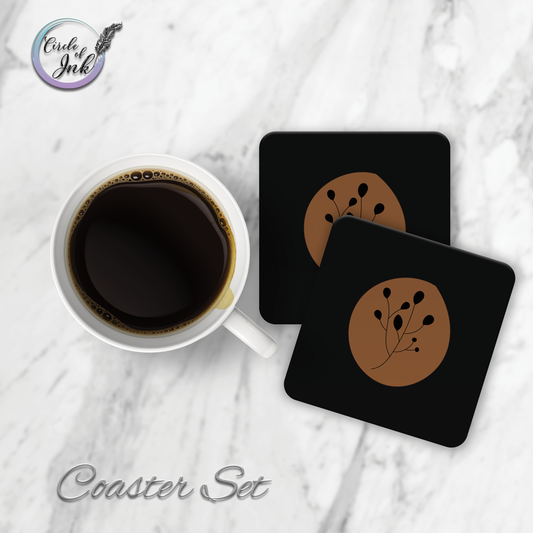 Square Boho2 Coaster Set