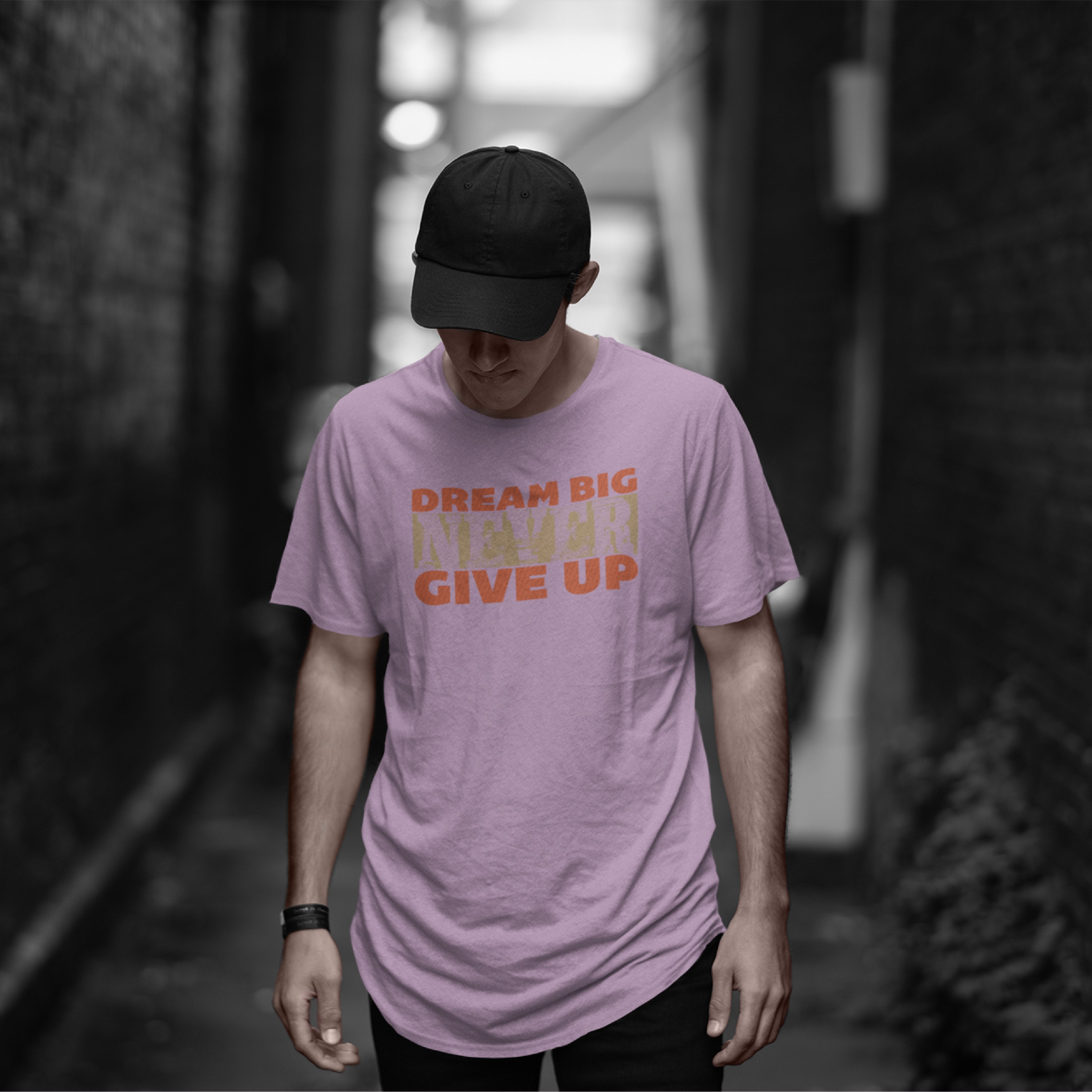 Dream Big Never Give Up T-shirt