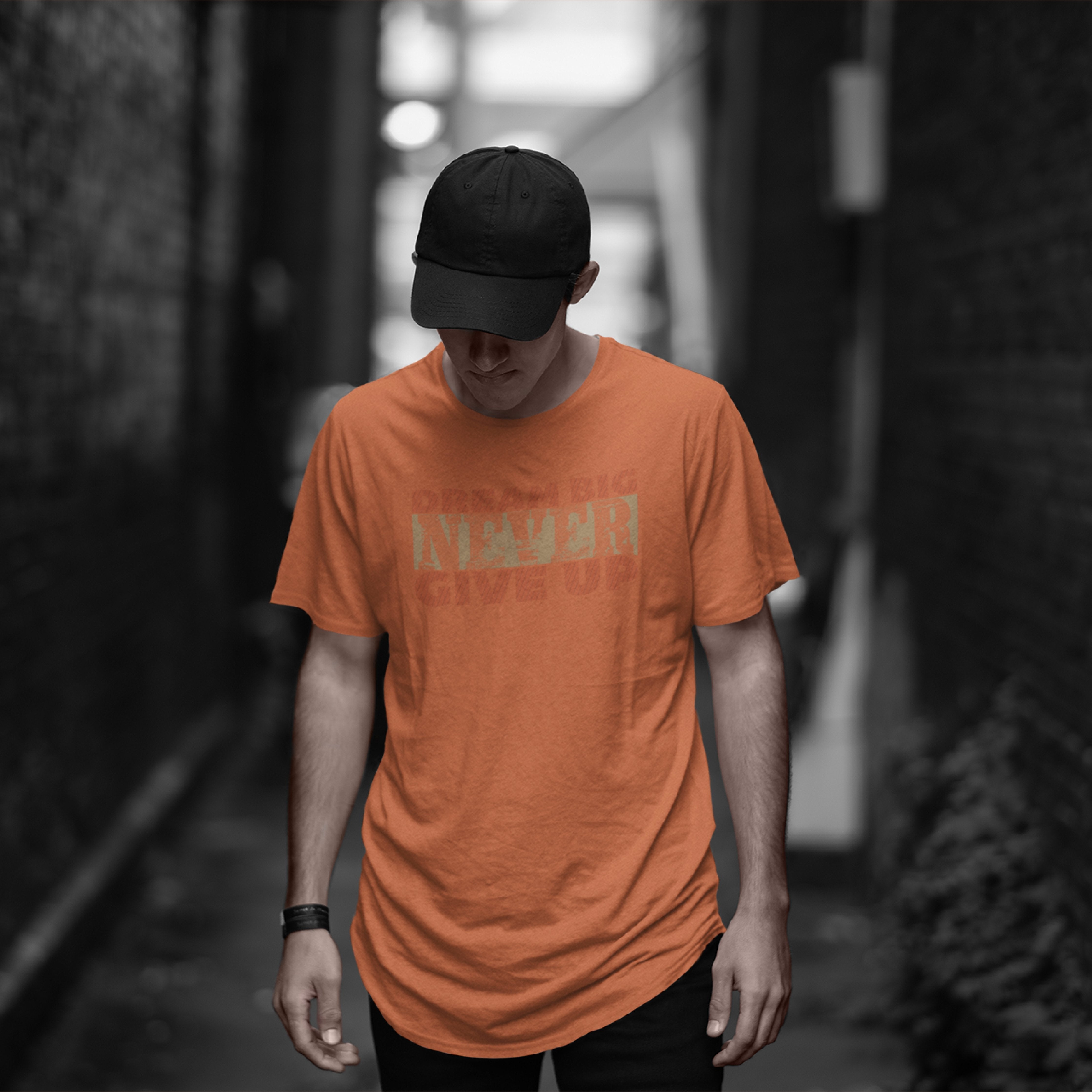 Dream Big Never Give Up T-shirt
