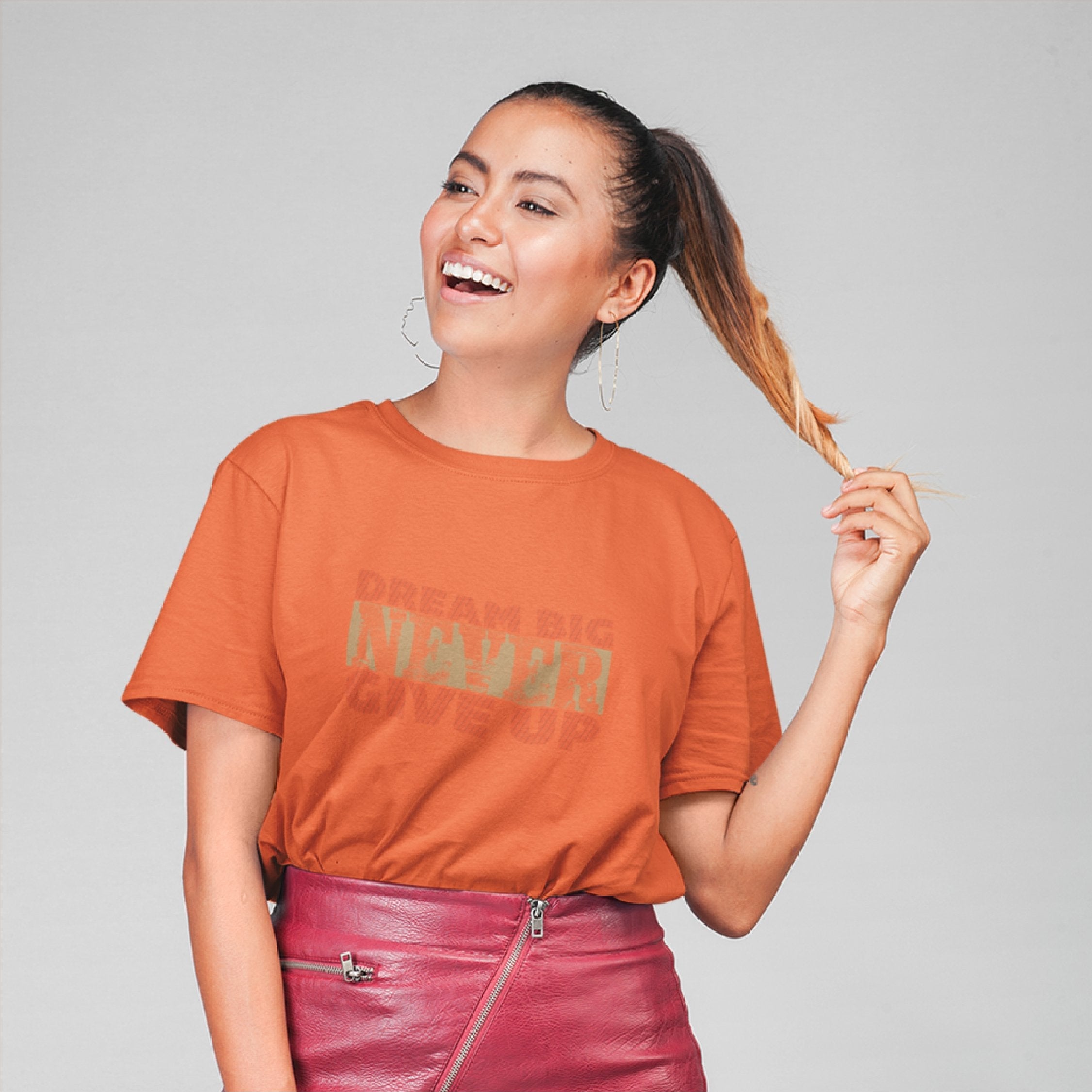 Dream Big Never Give Up T-shirt