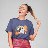 Girl with hat Mandala T-shirt