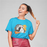Girl with hat Mandala T-shirt