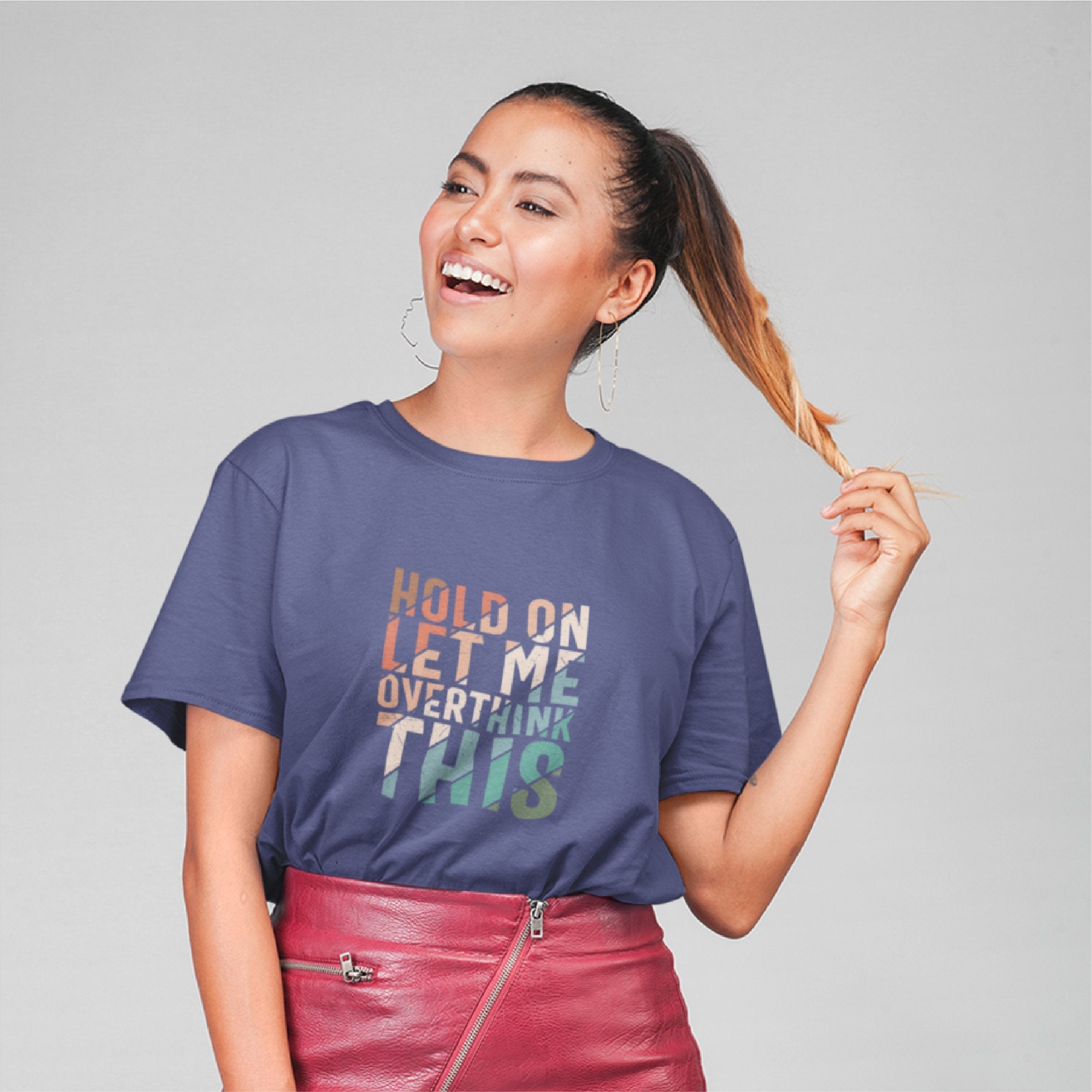 Let me overthink this T-shirt
