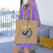 Cool Bear Mandala Tote Bag