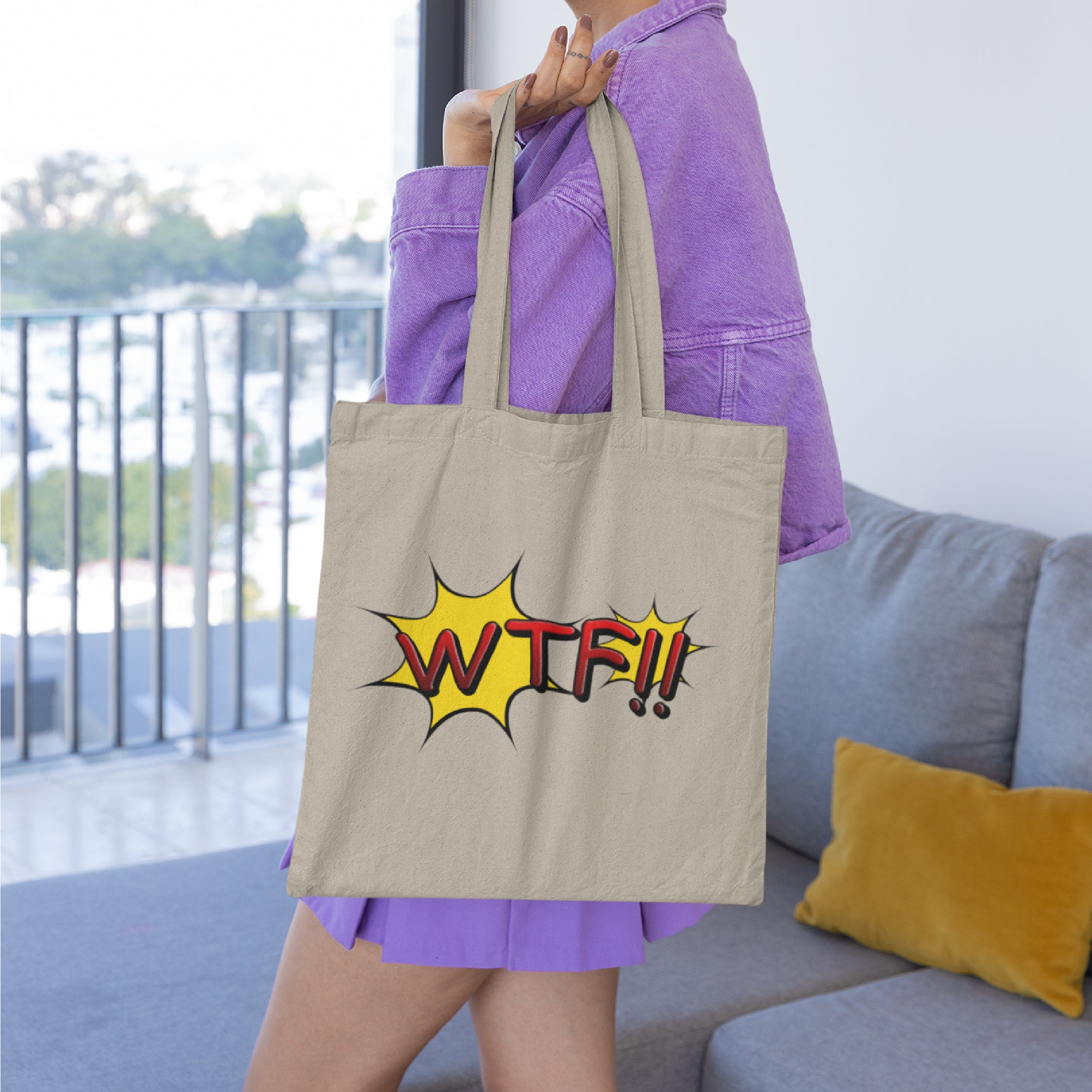 WTF Tote Bag