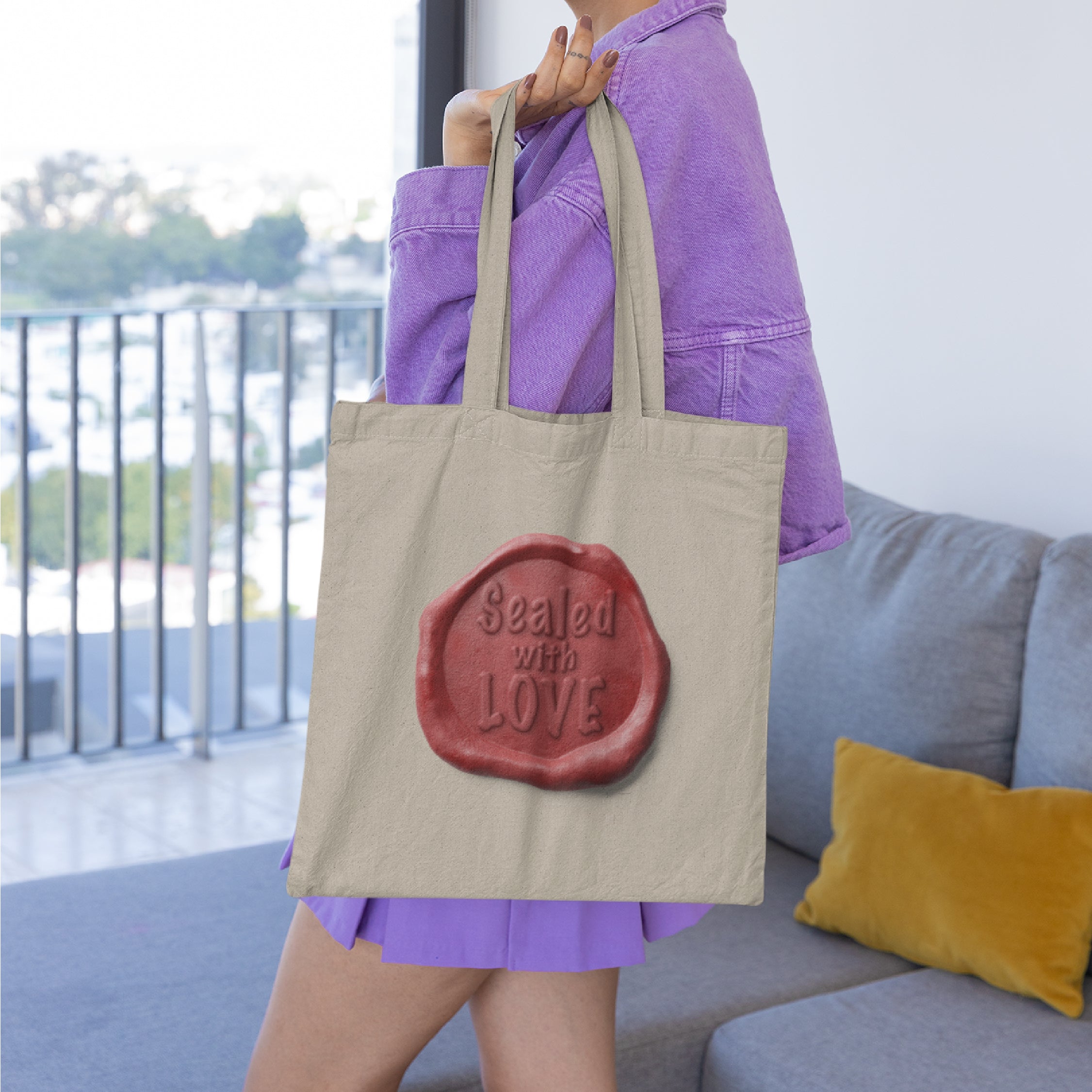 Sealed with Love Tote Bag