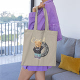 Cool Bear Mandala Tote Bag