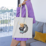 Cool Bear Mandala Tote Bag