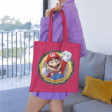 Mario Mandala Tote Bag