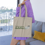 Coffee & Book Addict Tote Bag
