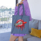 Lipstick Mandala Tote Bag