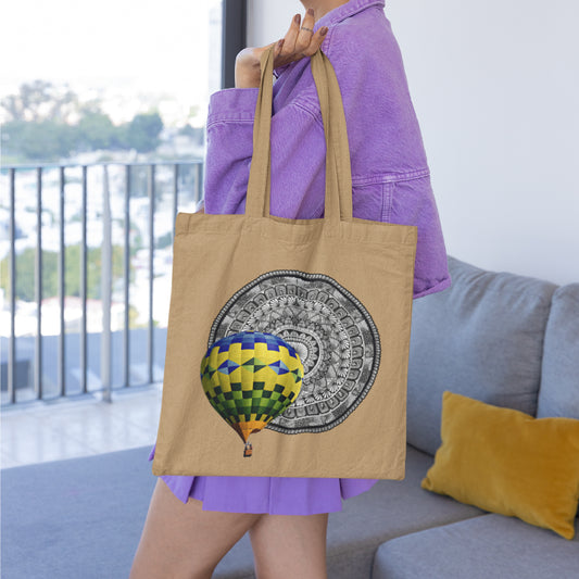 Parachute Mandala Tote Bag