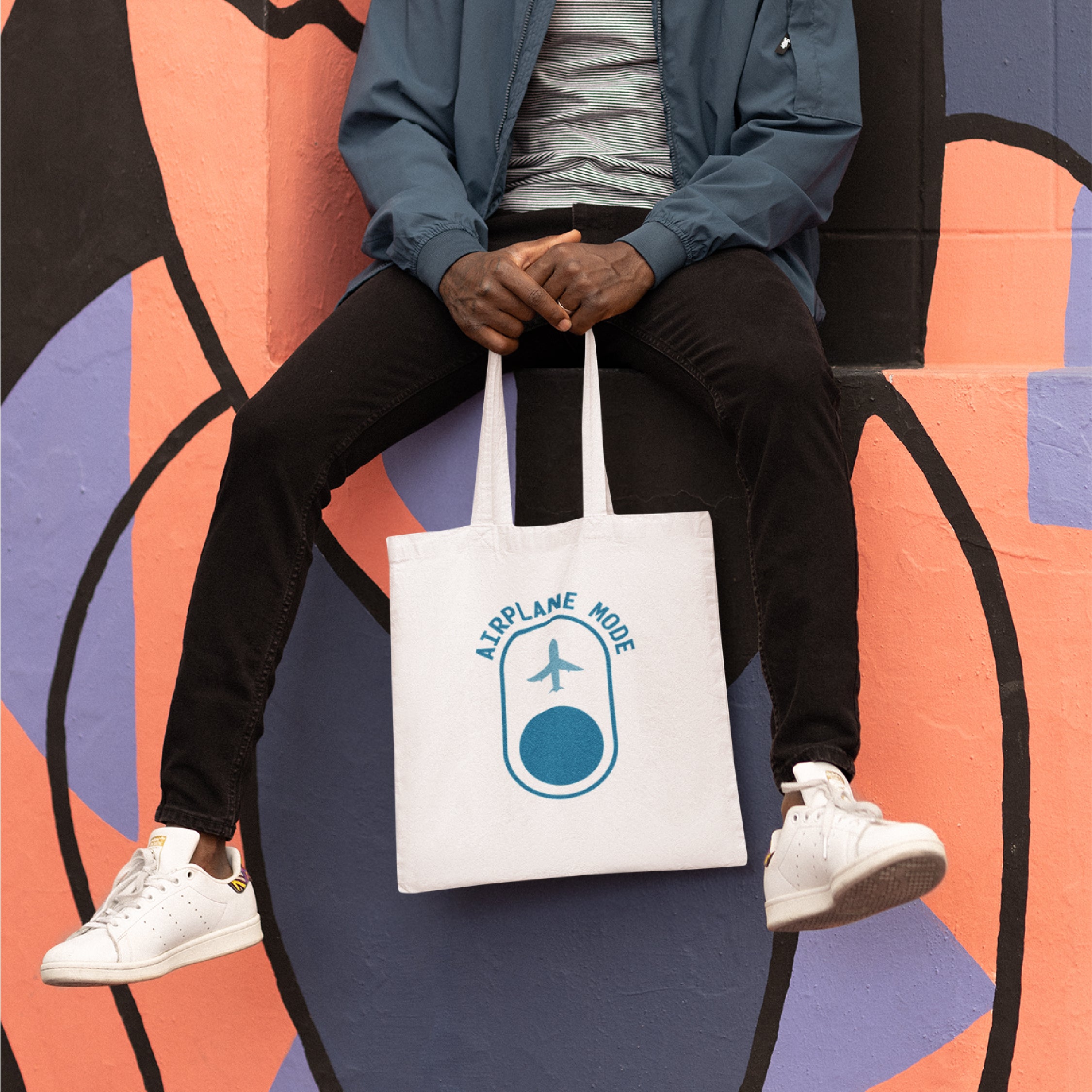 Airplane Mode Tote Bag