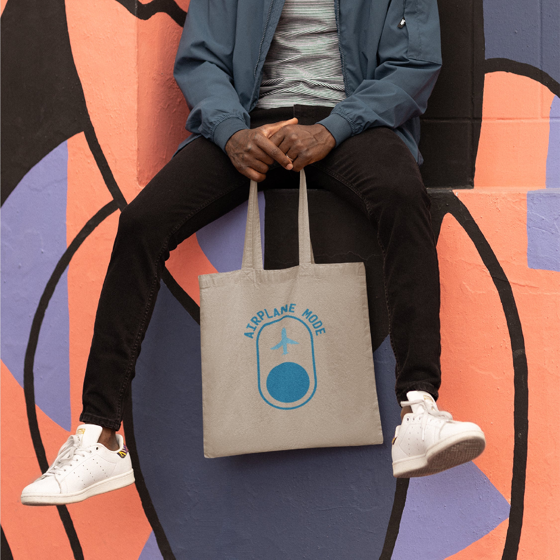 Airplane Mode Tote Bag