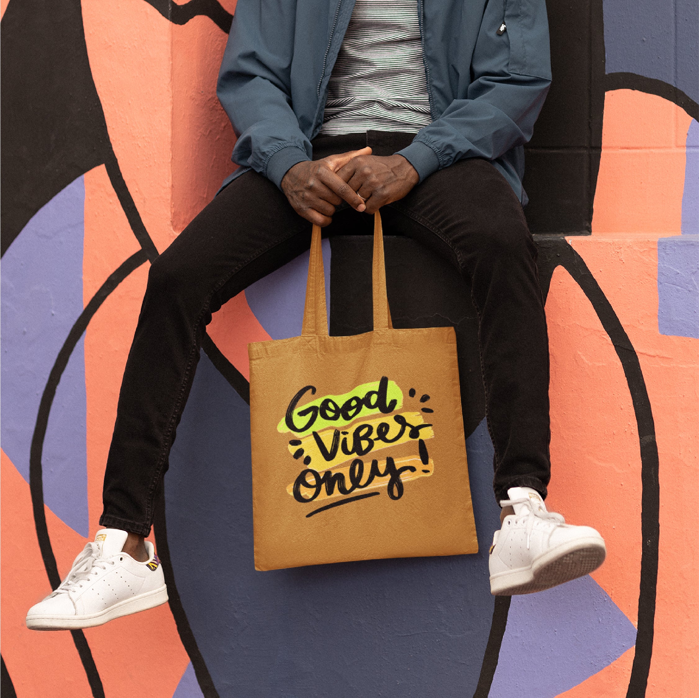 Good Vibes Only Tote Bag