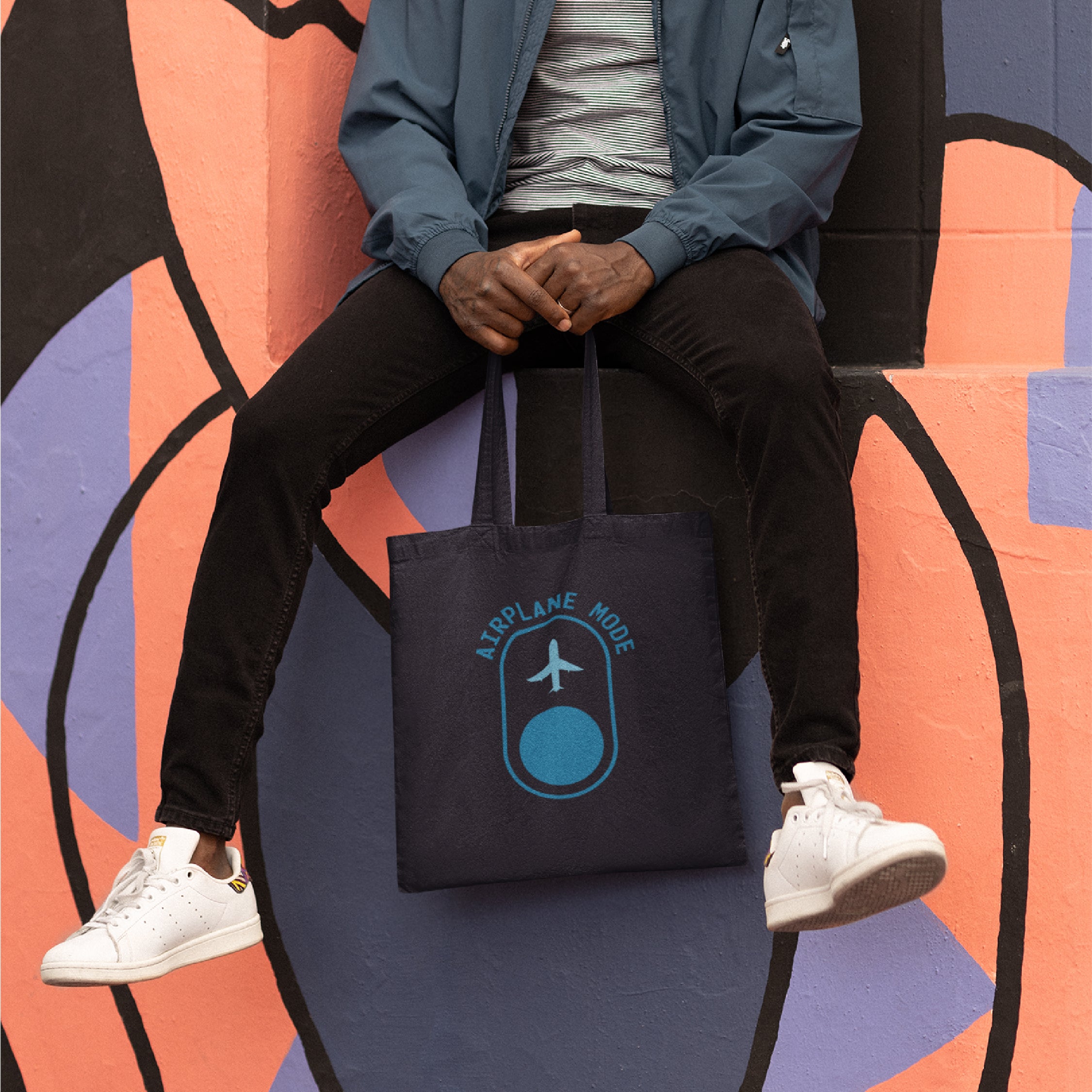 Airplane Mode Tote Bag