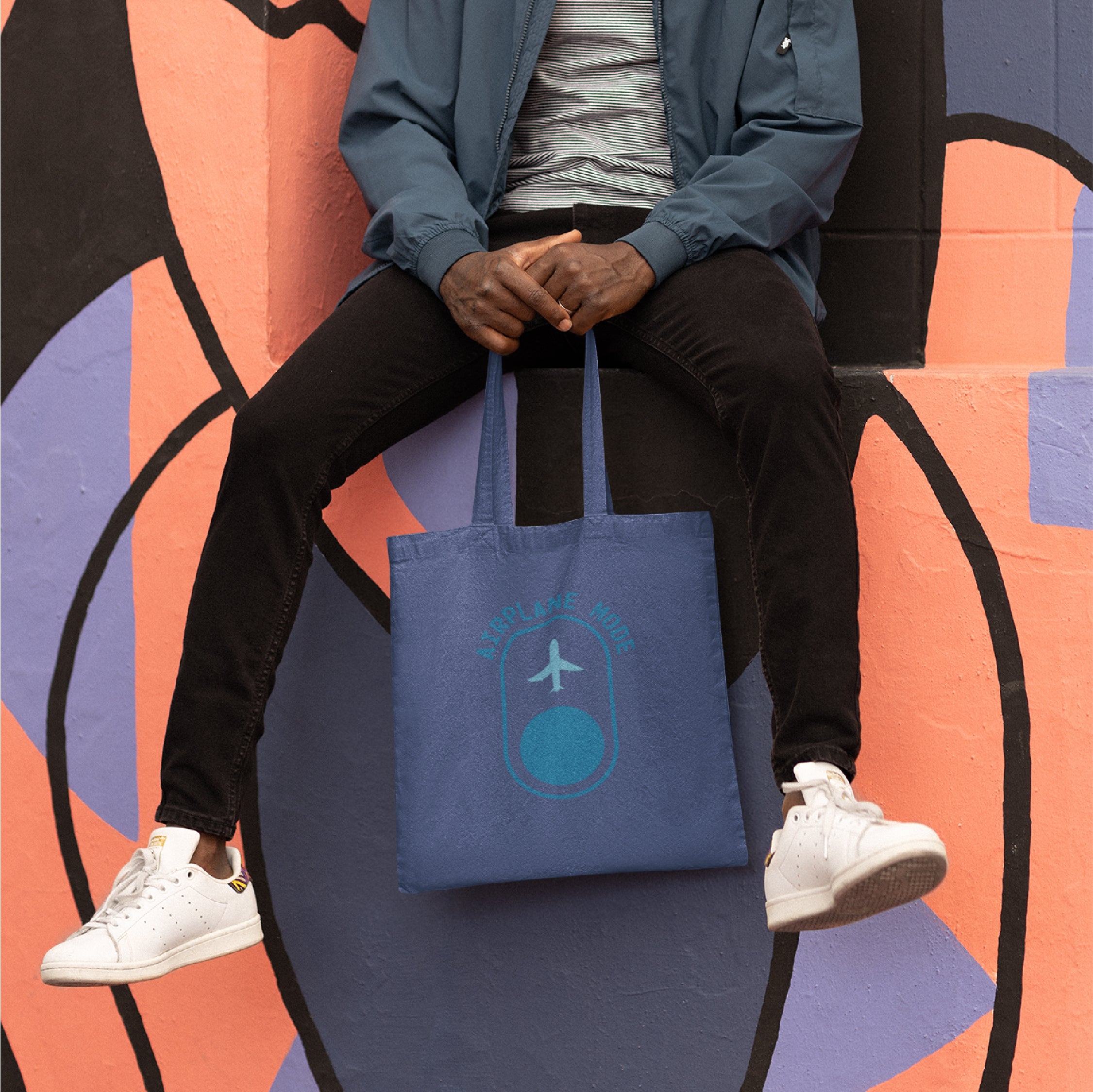 Airplane Mode Tote Bag