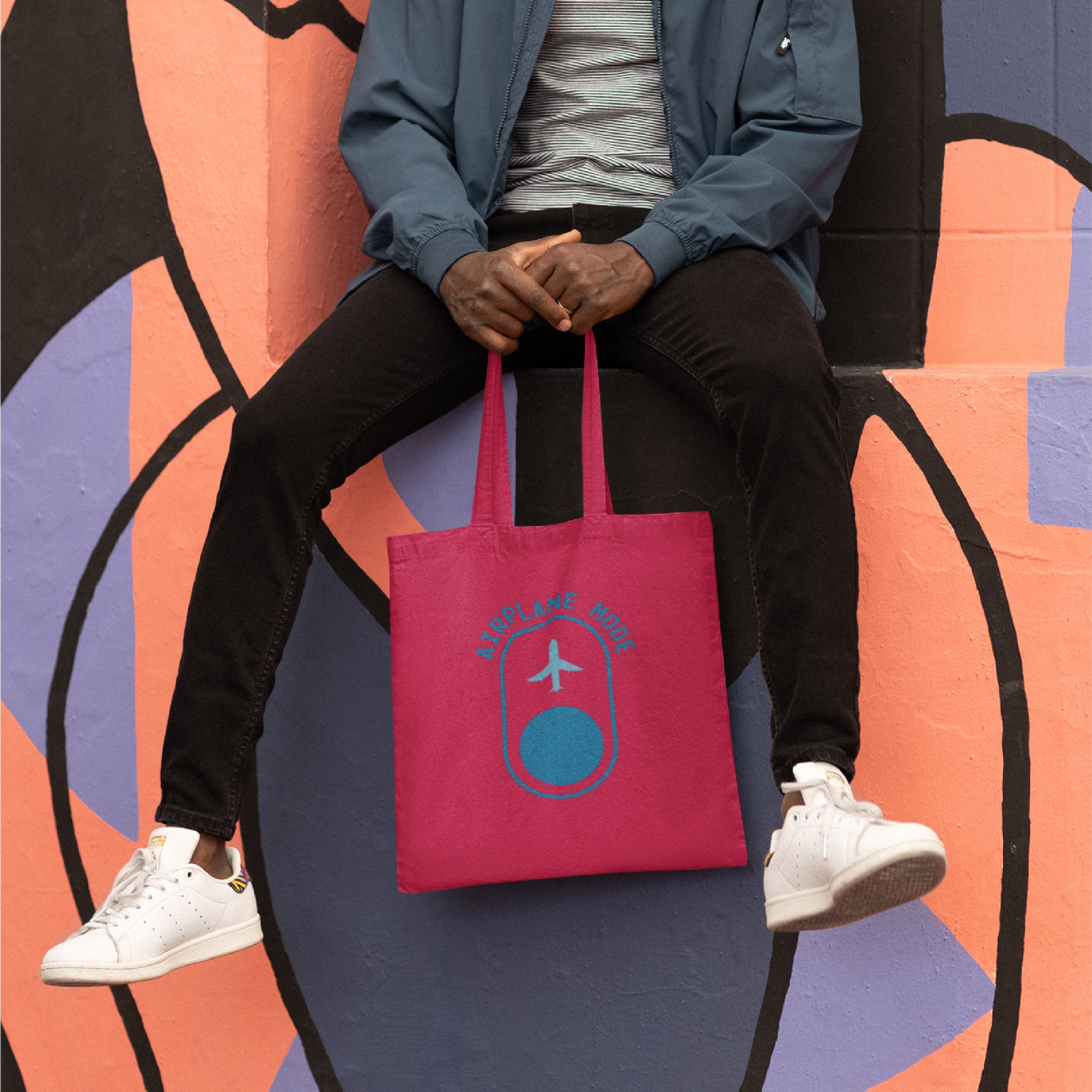 Airplane Mode Tote Bag