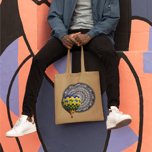 Parachute Mandala Tote Bag