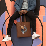Cool Bear Mandala Tote Bag