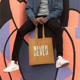 Never Give Up Tote Bag