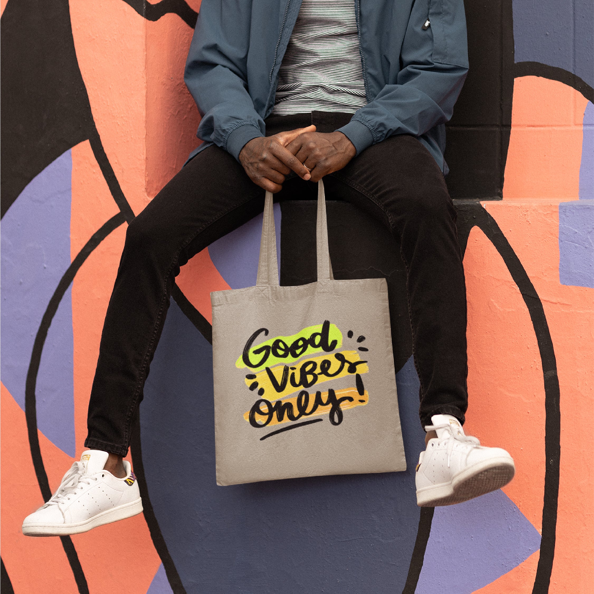 Good Vibes Only Tote Bag