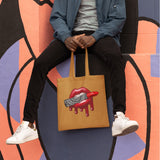 Lipstick Mandala Tote Bag
