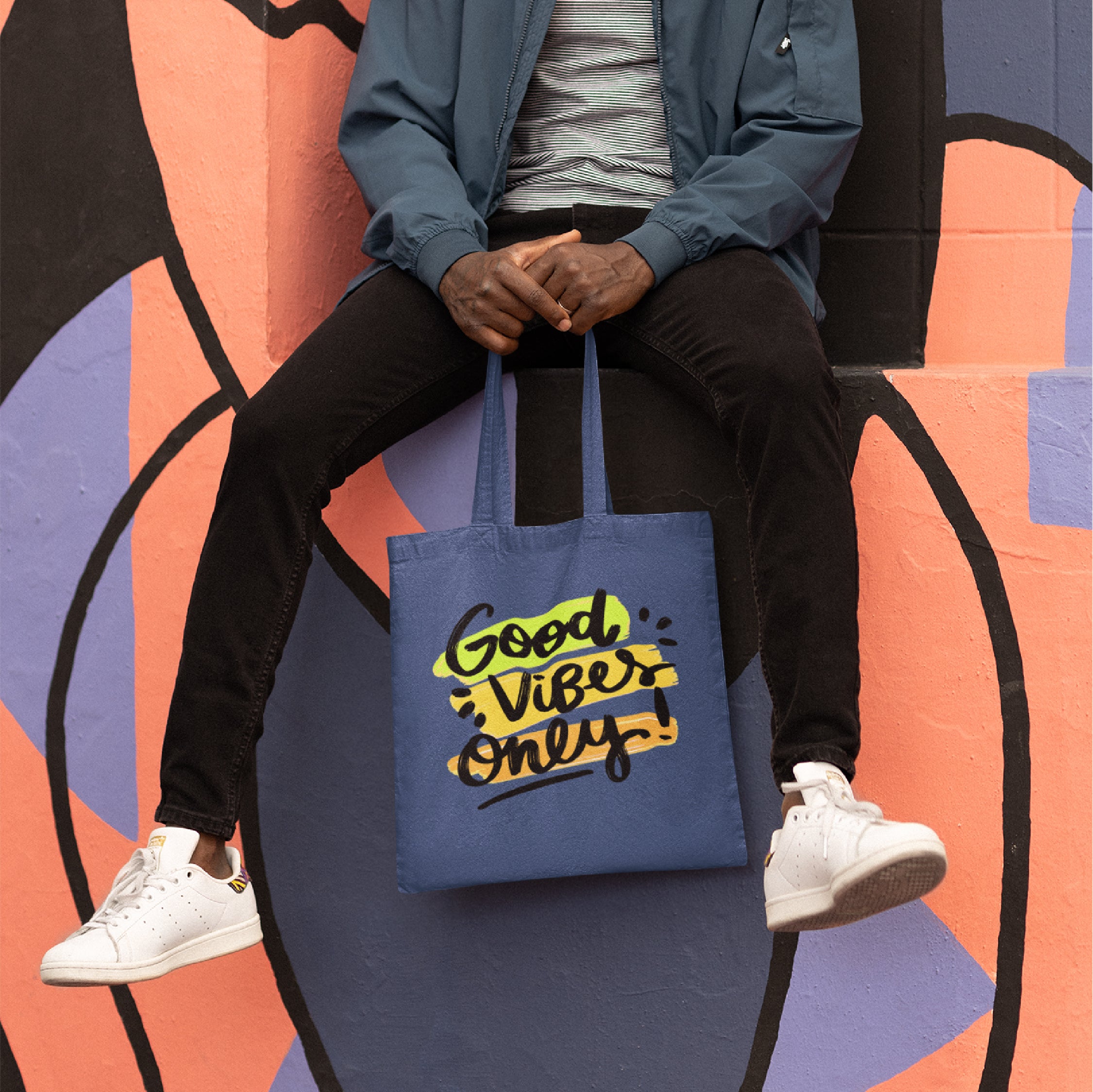 Good Vibes Only Tote Bag