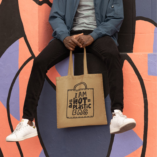I Am Not a Plastic Bag Tote Bag