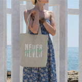 Never Give Up Tote Bag