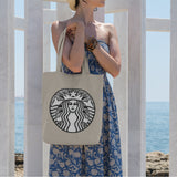 Starbucks Mandala Tote Bag