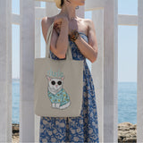 Dude Cat Tote Bag