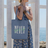 Never Give Up Tote Bag