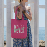 Never Give Up Tote Bag