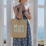 Never Give Up Tote Bag