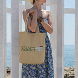 Coffee & Book Addict Tote Bag