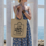 I Am Not a Plastic Bag Tote Bag