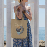 Cool Bear Mandala Tote Bag