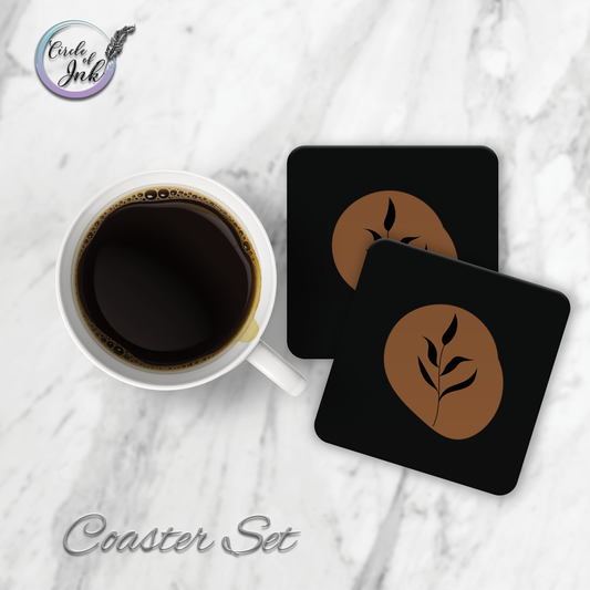 Square Boho1 Coaster Set